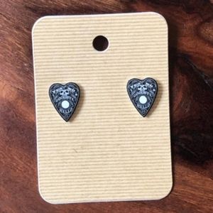 Ouija board planchette earings